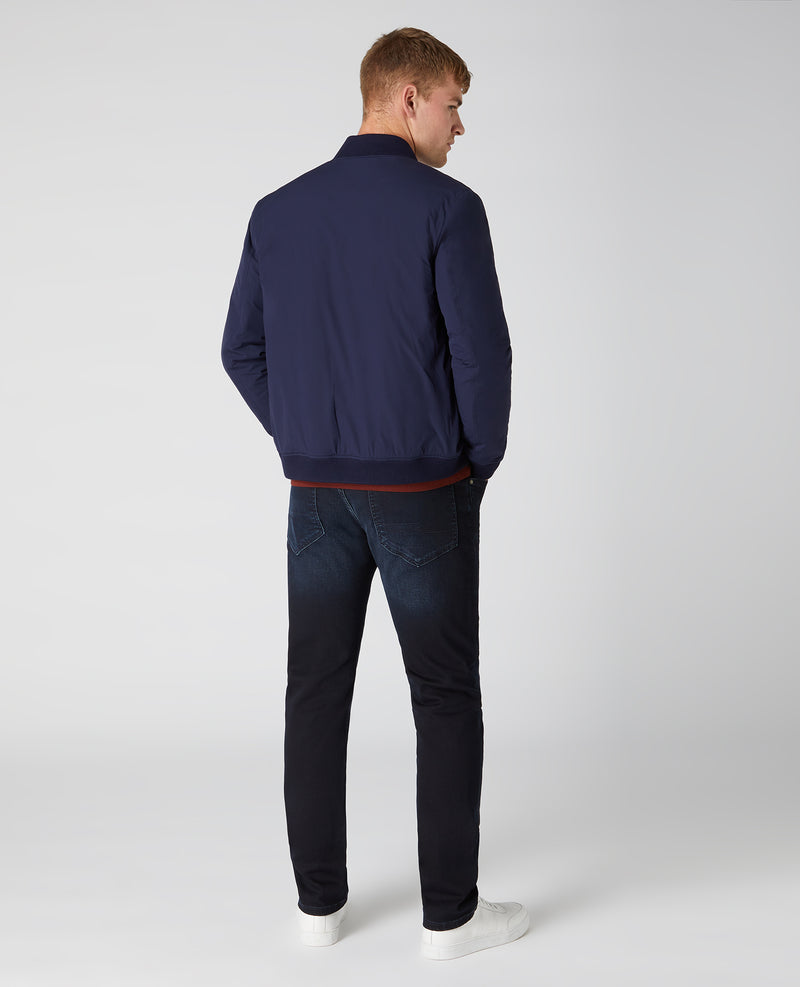 Isaac Casual Jacket - Navy1