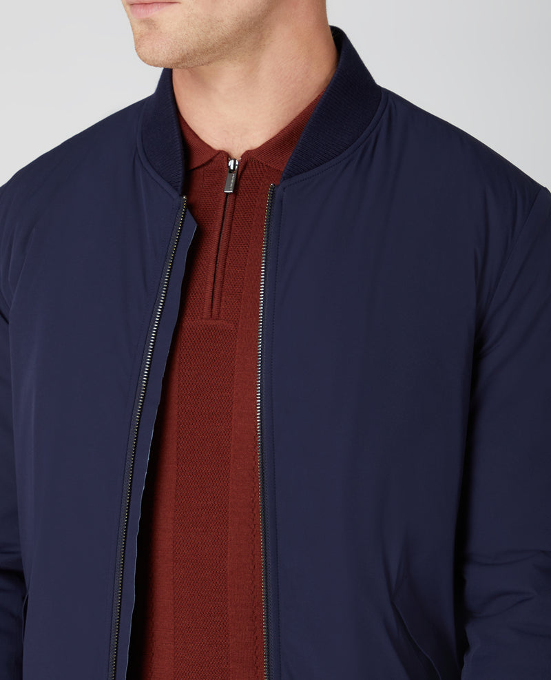 Isaac Casual Jacket - Navy1