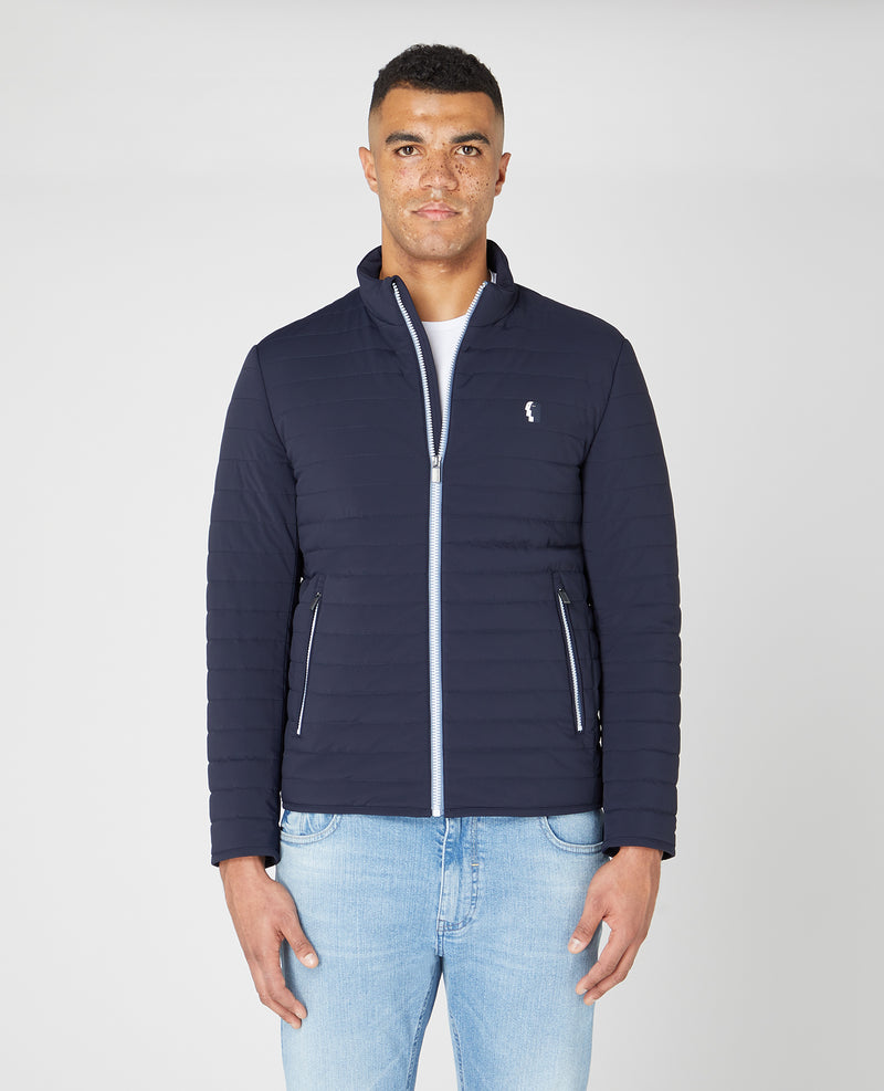 Micah Casual Jacket - Navy1