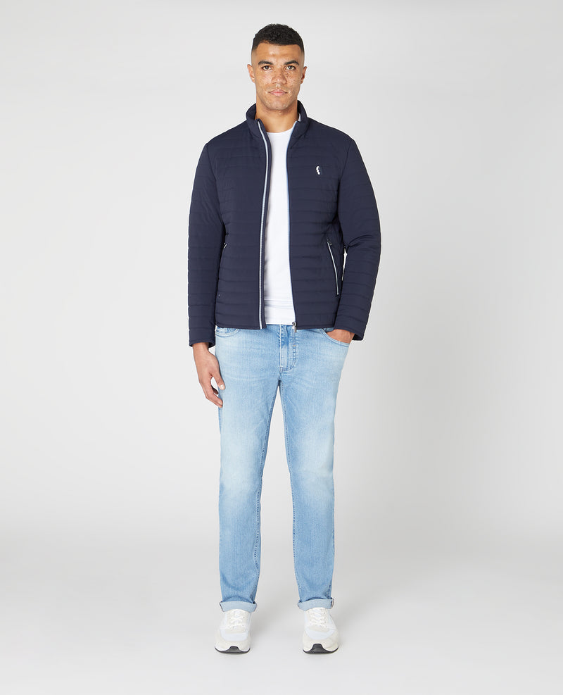 Micah Casual Jacket - Navy1