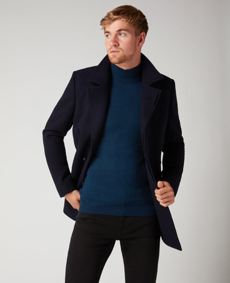 Lohmann Overcoat - Navy1