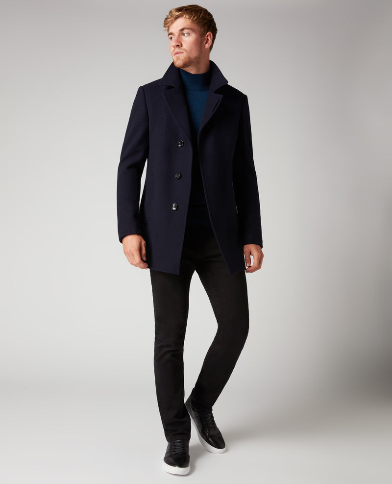 Lohmann Overcoat - Navy1