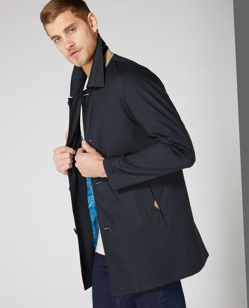 Elijah Overcoat - Navy2