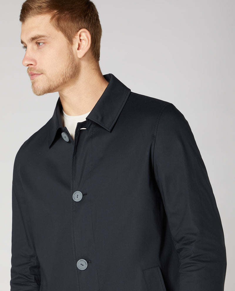 Elijah Overcoat - Navy2