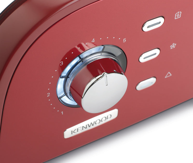 Turbo 2 Slice Toaster Red