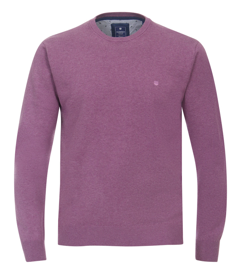 Round Neck Jumper - Purple 807