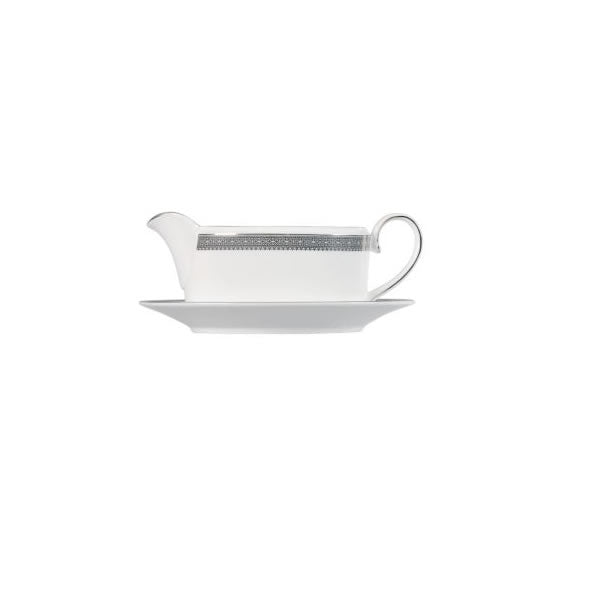 Vera Wang Lace Platinum Sauceboat Stand