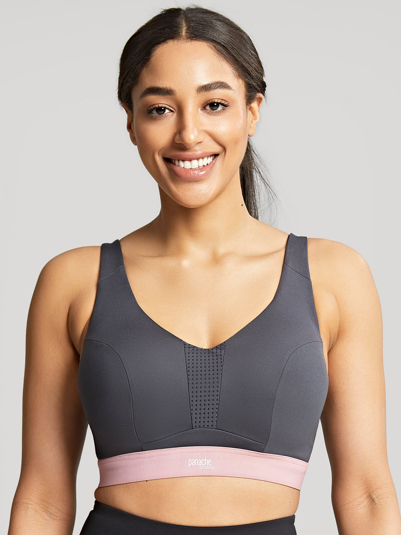 Wired Non Padded Bra - Charcoal