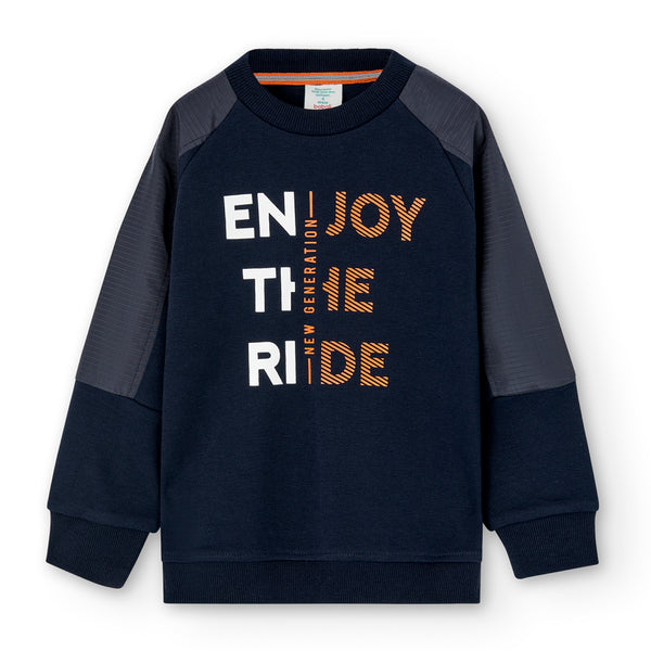 Fleece Sweatshirt - Navy