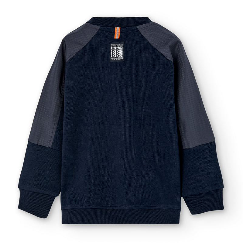 Fleece Sweatshirt - Navy