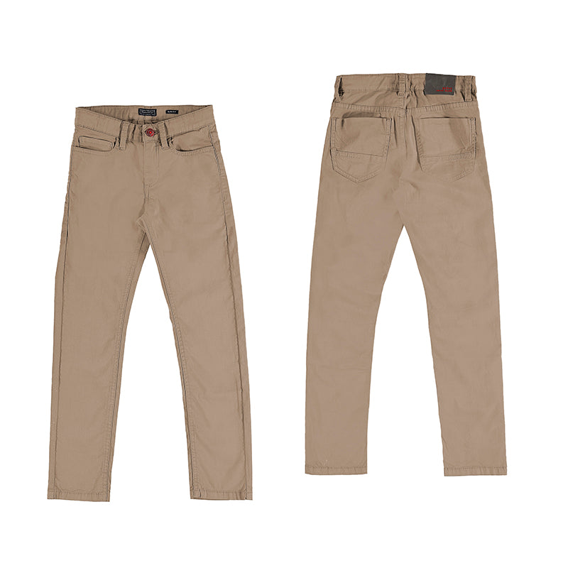 5 Pocket Twill Jean - Camel