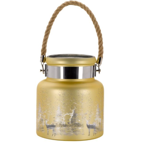 Wonderland Lantern - Gold