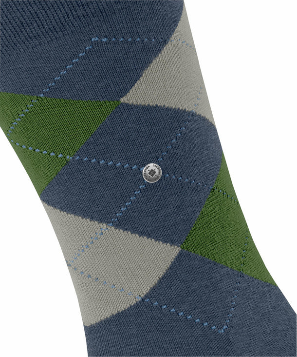 Wool Mix Argyle - Antracite Melange