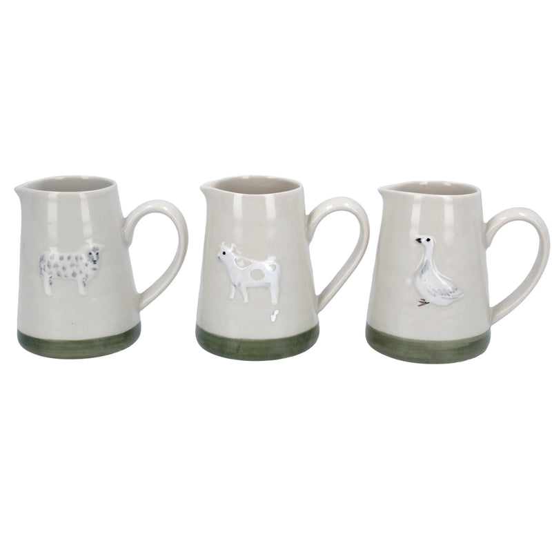 Sheep Cow Goose Mini Jug