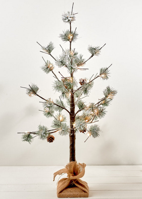 Snow Pine Tree 36 Lights