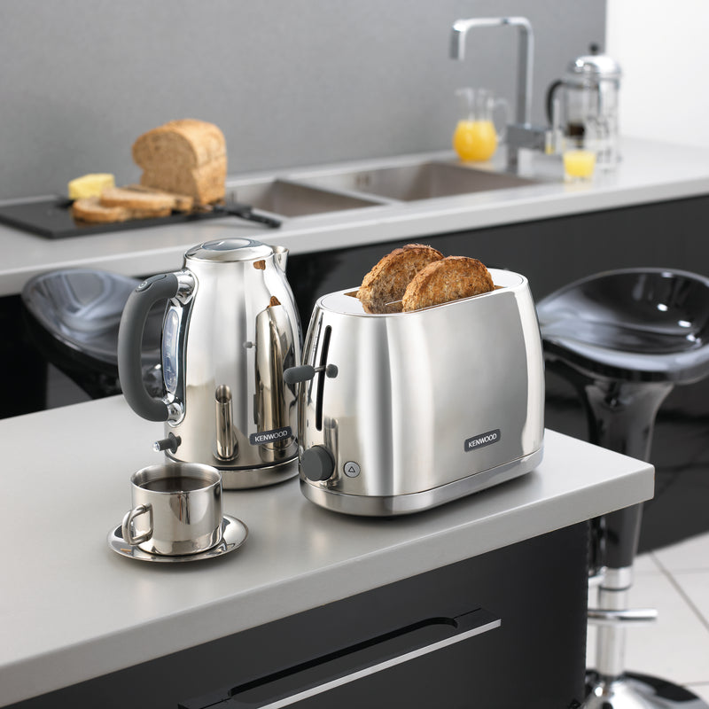 Turin 2 Slice Stainless Steel Toaster