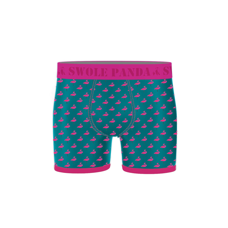 Bamboo Boxer - Flamingo