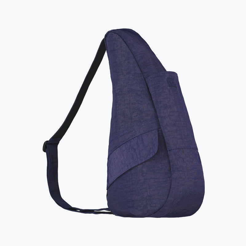 Small Textured Nylon Bag - Blue Night