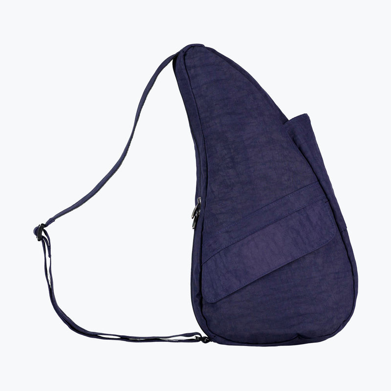 Small Textured Nylon Bag - Blue Night