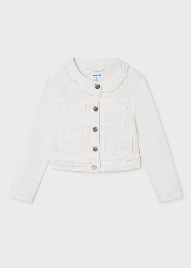 Twill Jacket - White