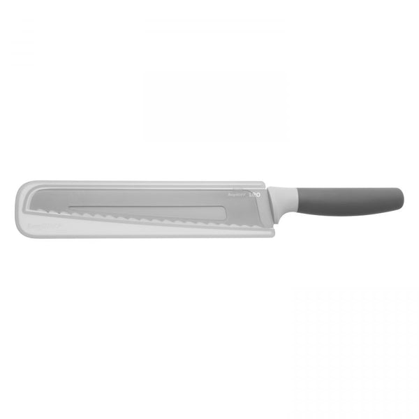 Leo 9in/23cm Bread Knife Grey