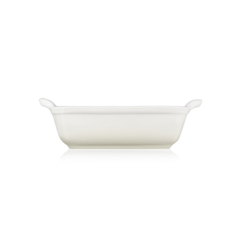 Stoneware Rectangular Dish 19cm - Meringue