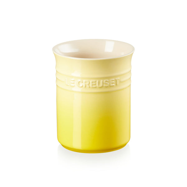 Small Stoneware Utensil Jar - Soleil Yellow