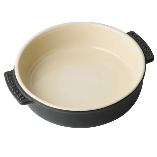 Stoneware Tapas Dish - Satin Black