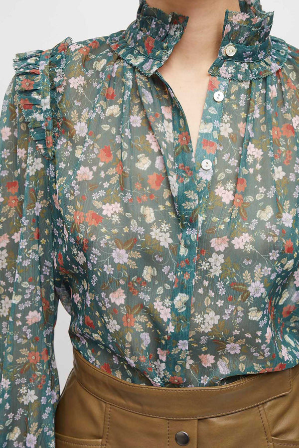 Halli Blouse - Green