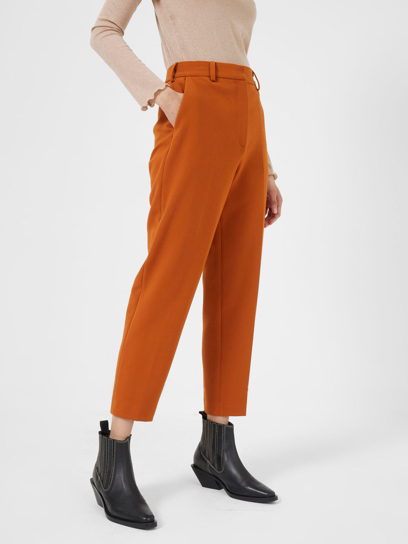 Buntie Tapered Trouser - Leather Brown