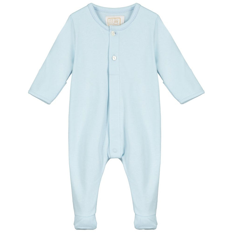 Body, Vest And Teddy Gift Set - Pale Blue