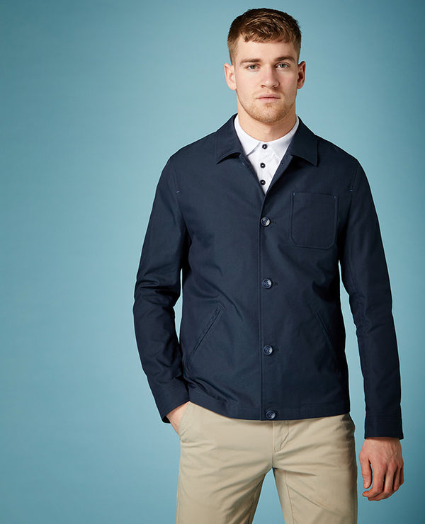 Mendes Casual Jacket - Navy1