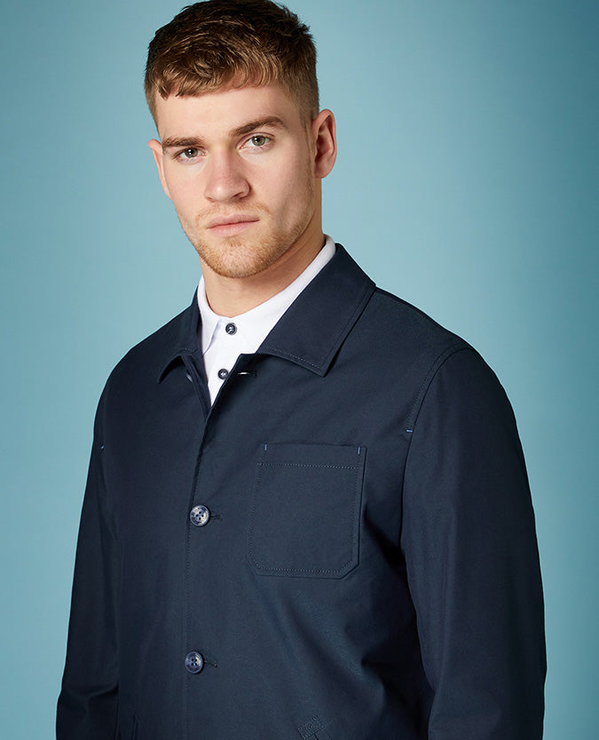 Mendes Casual Jacket - Navy1