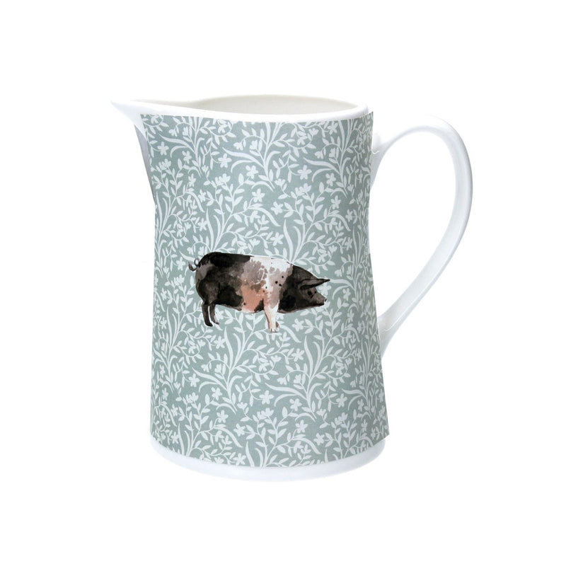 New Bone China Jug Pig Med