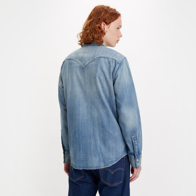 Barstow Western Standard Shirt - Indigo