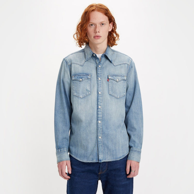 Barstow Western Standard Shirt - Indigo