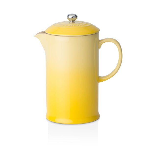 Cafetiere with Metal Press - Soleil Yellow