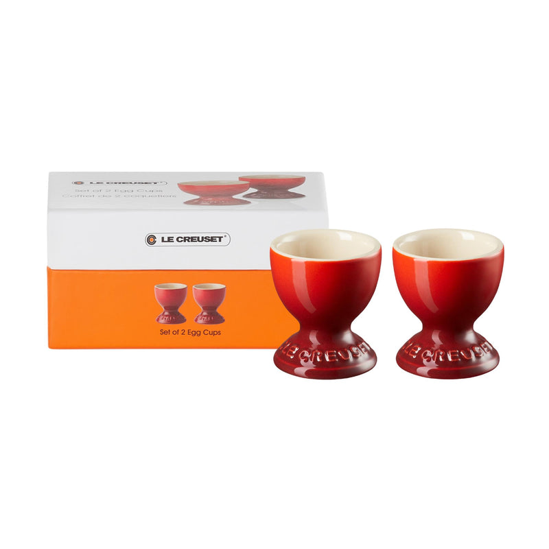 Set Of 2 Egg Cups - Cerise