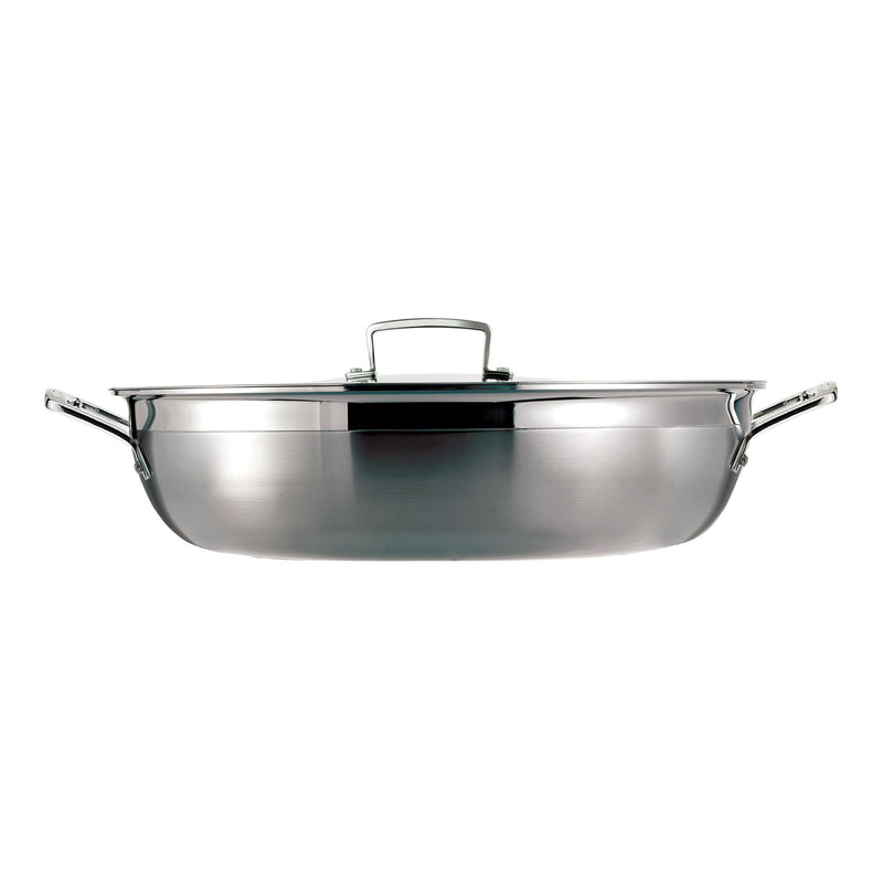 3-Ply Uncoated Shallow Casserole 24cm
