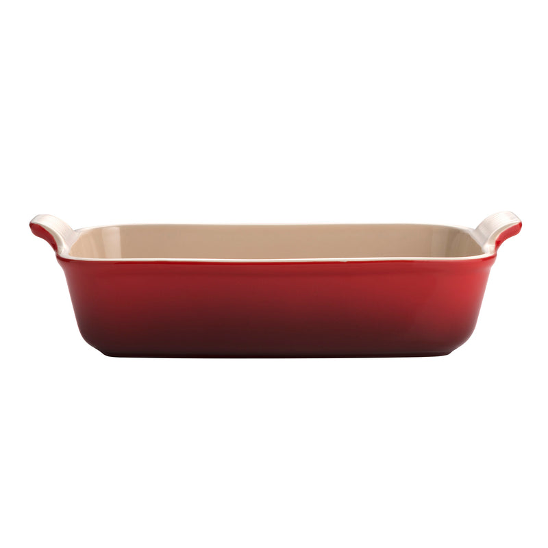 Stoneware Rectangular Dish 26cm - Cerise