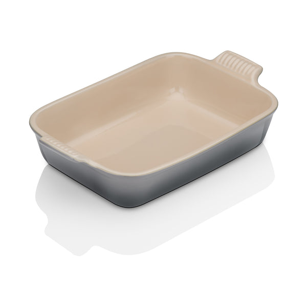 Stoneware Rectangular Dish 26cm - Flint