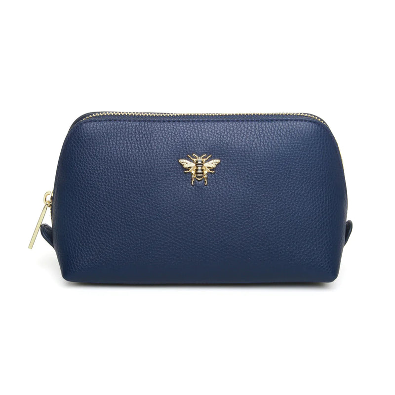 Small Beauty Case Makeup Bag - Navy