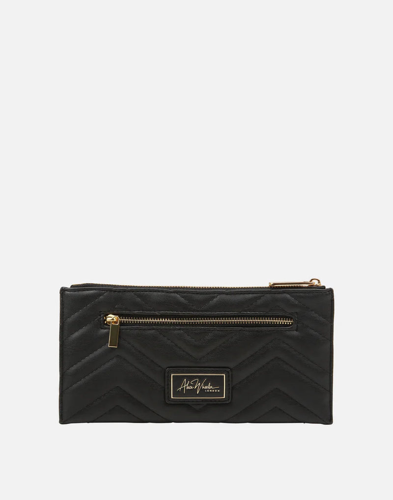 Brunel Quilted Purse - Black
