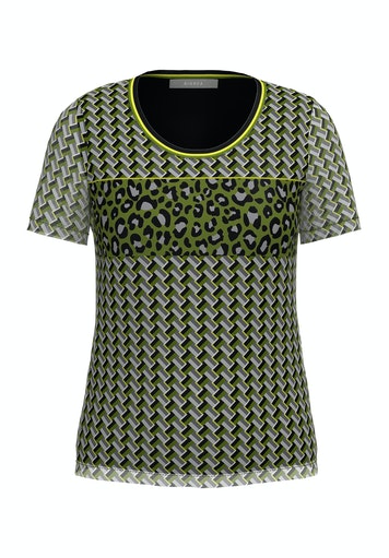 The Look Short Sleeve Print T-shirt - Green