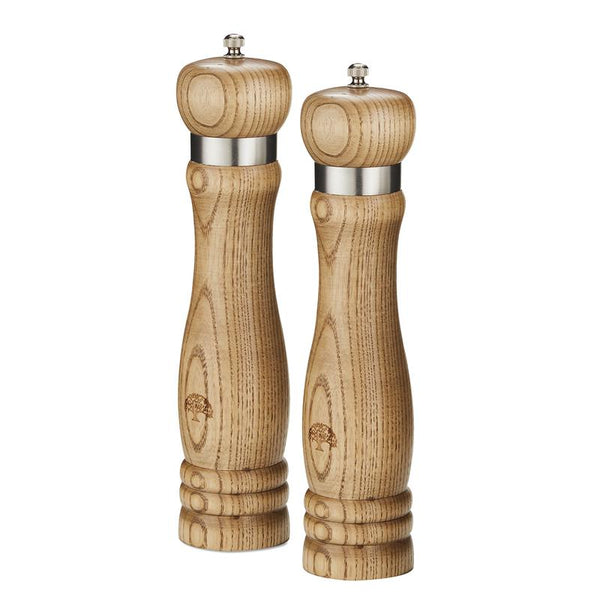 Hoxton Vintage Salt and Pepper Mill Set Ash Wood