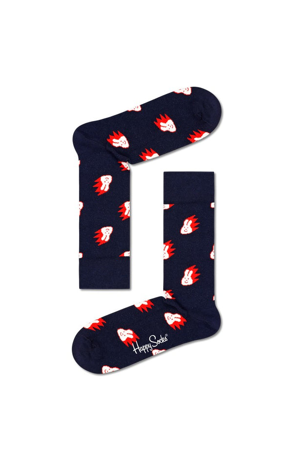 Bunny Sock - Navy