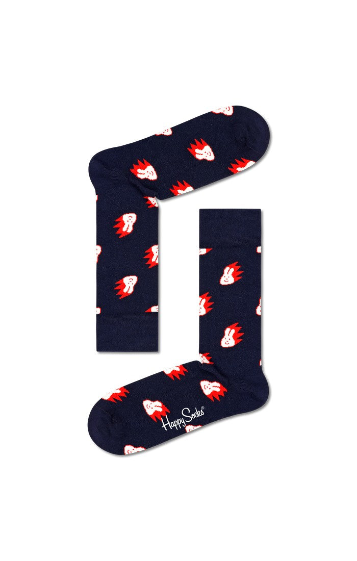 Bunny Sock - Navy