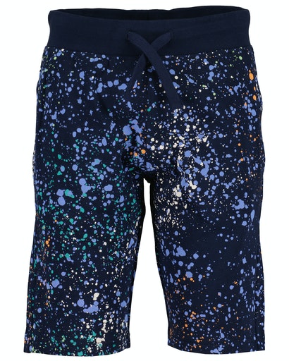 Boys Sweat Bermuda Shorts - Night Blue