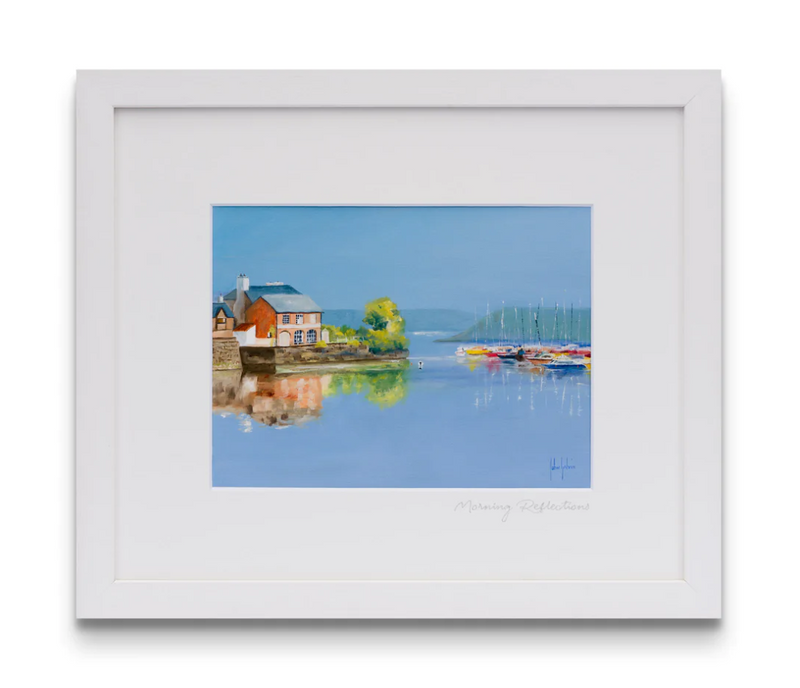 John Galvin Framed Print - Morning Reflections