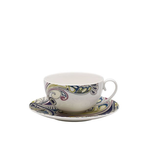 Denby Monsoon Cosmic Tea Saucer